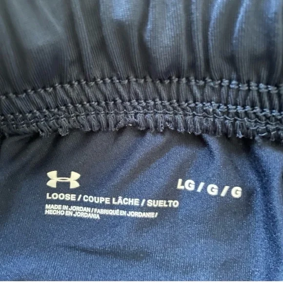 Under Armour  Navy Athletic Shorts for Men - Picture 3 of 3